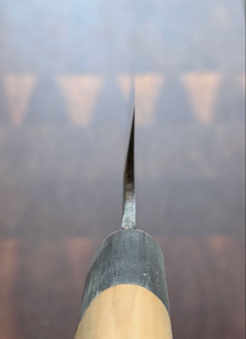 総本家　東佳人　切付　210mm 7寸　包丁　薄刃　白鋼　和包丁　水牛朴