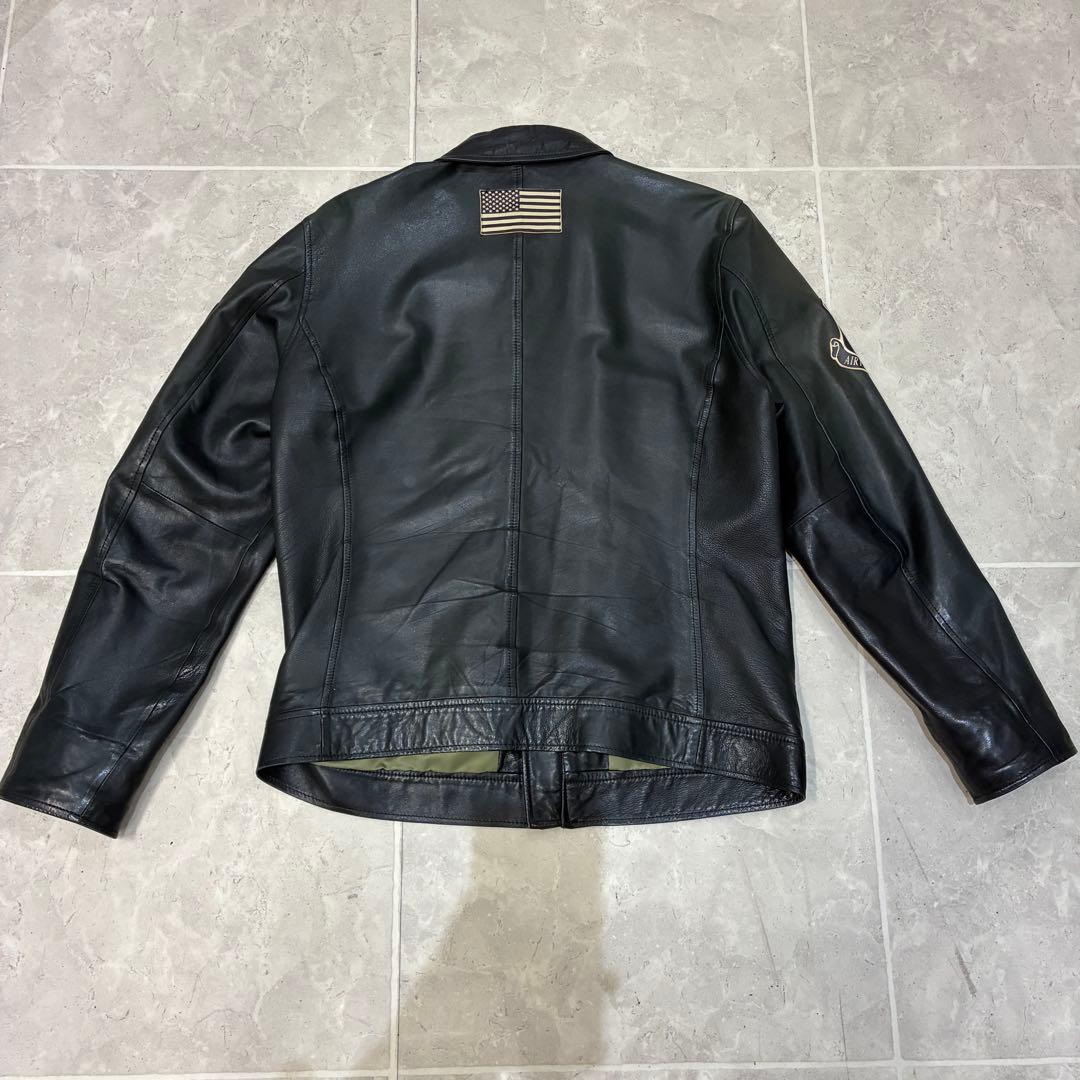 h*t様 ラムレザージャケット　アヴィレックス　AVIREX　ブルゾンジャケット