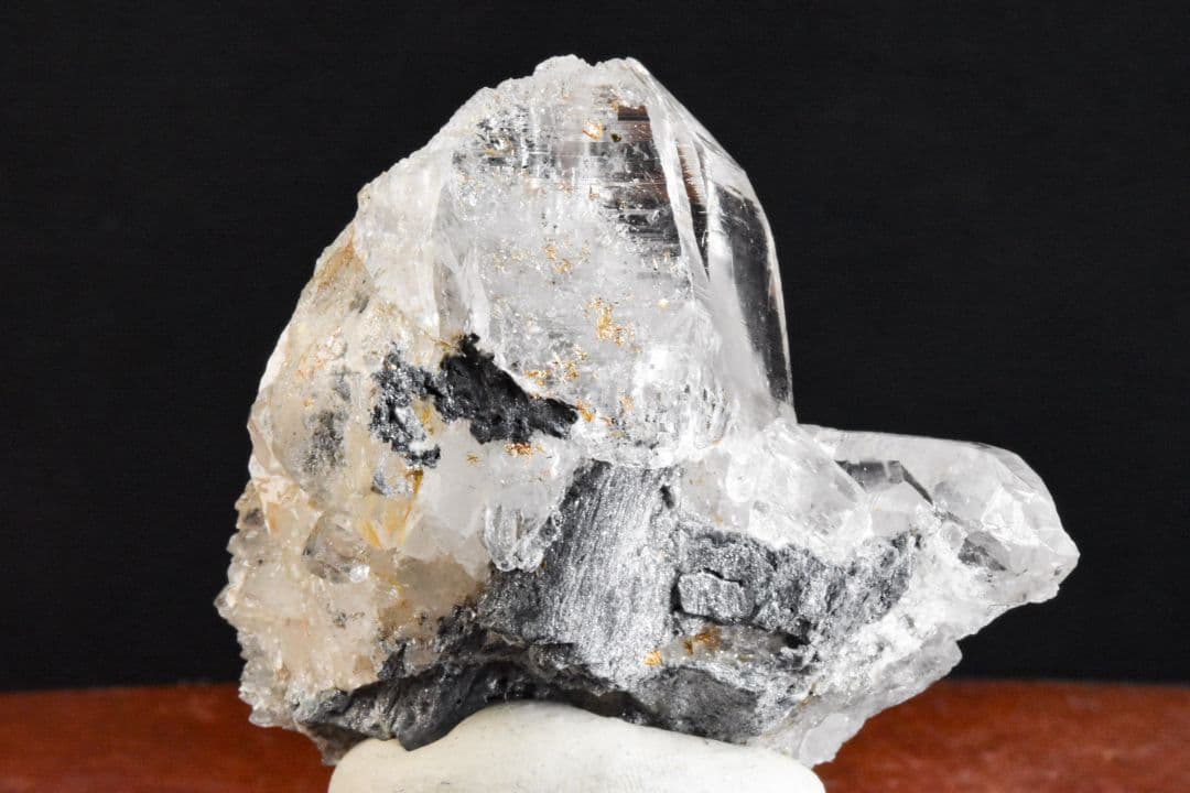 カイラス産 ルチルグリッド付きクォーツ