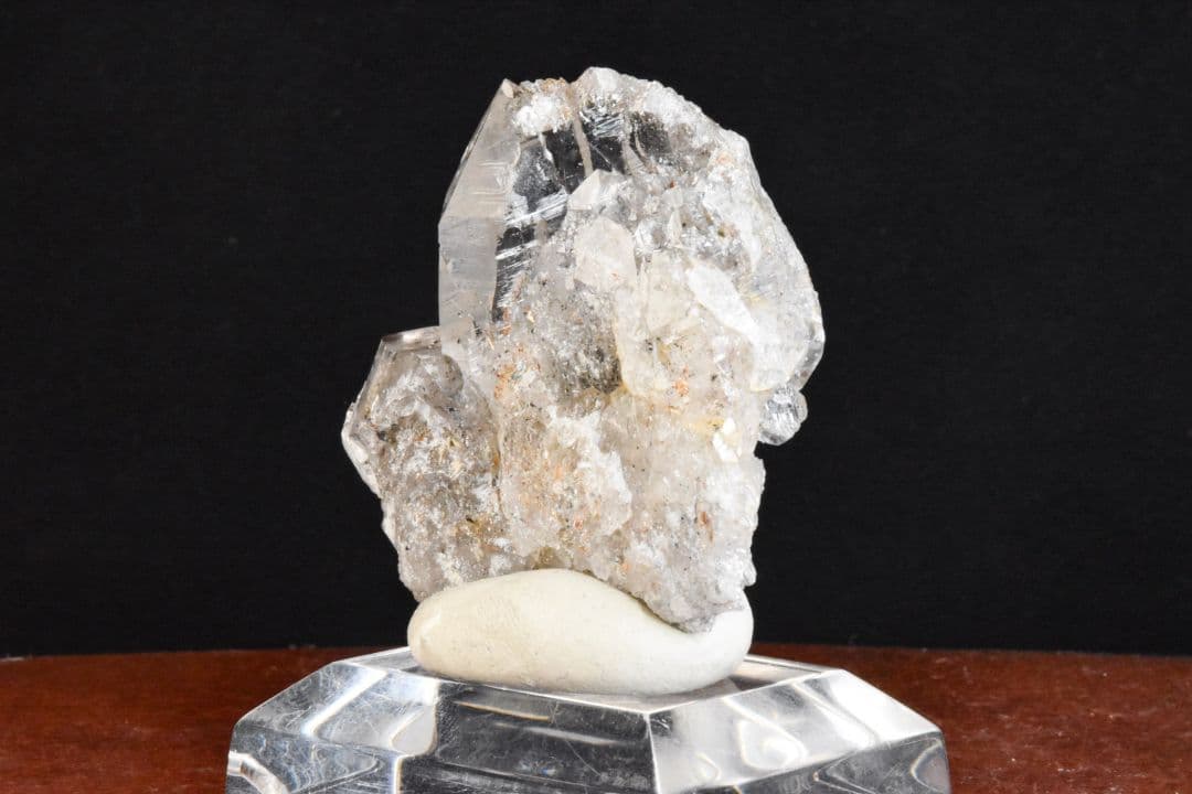 カイラス産 ルチルグリッド付きクォーツ