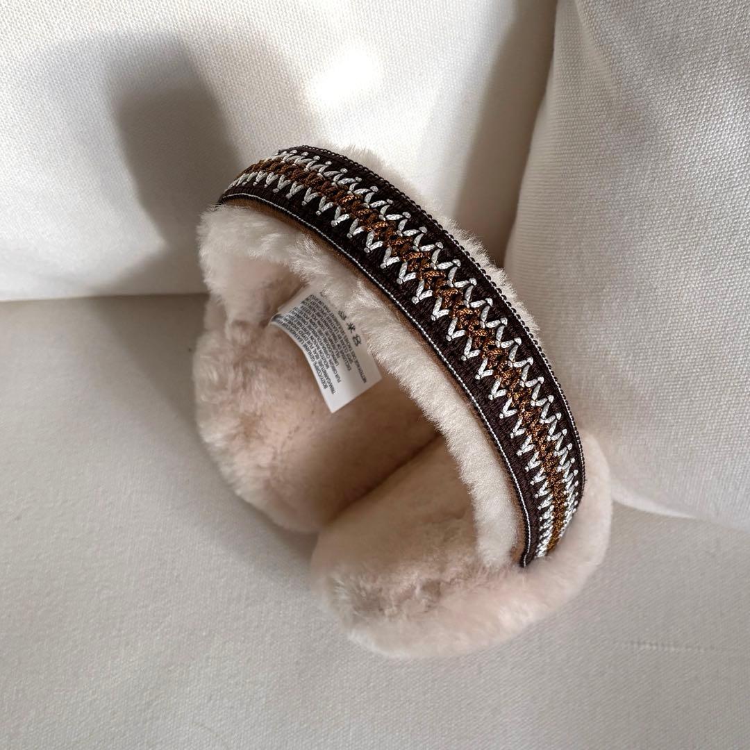 美品 アグ シープスキン イヤマフ W タスマン 耳あて イヤーマフ UGG
