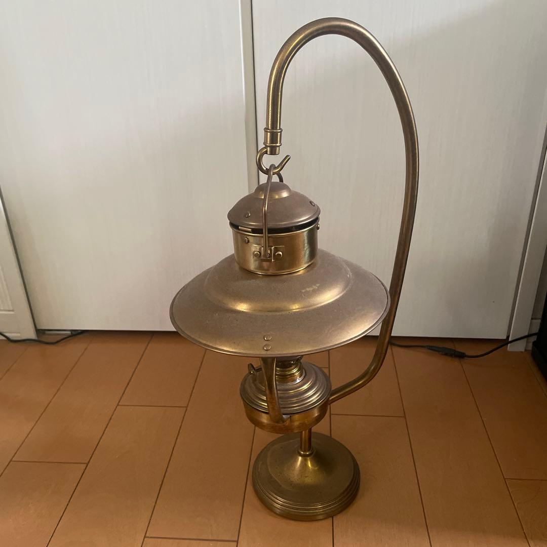 ゴールド 真鍮ランタンスタンド フック付き