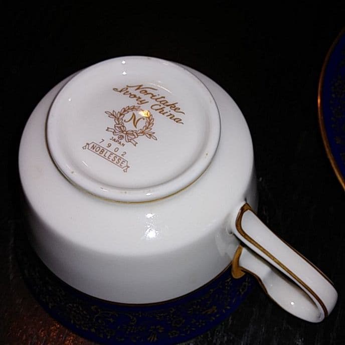 ヴィンテージ☆オールドノリタケ　ラブリーチャイナ　６客セット