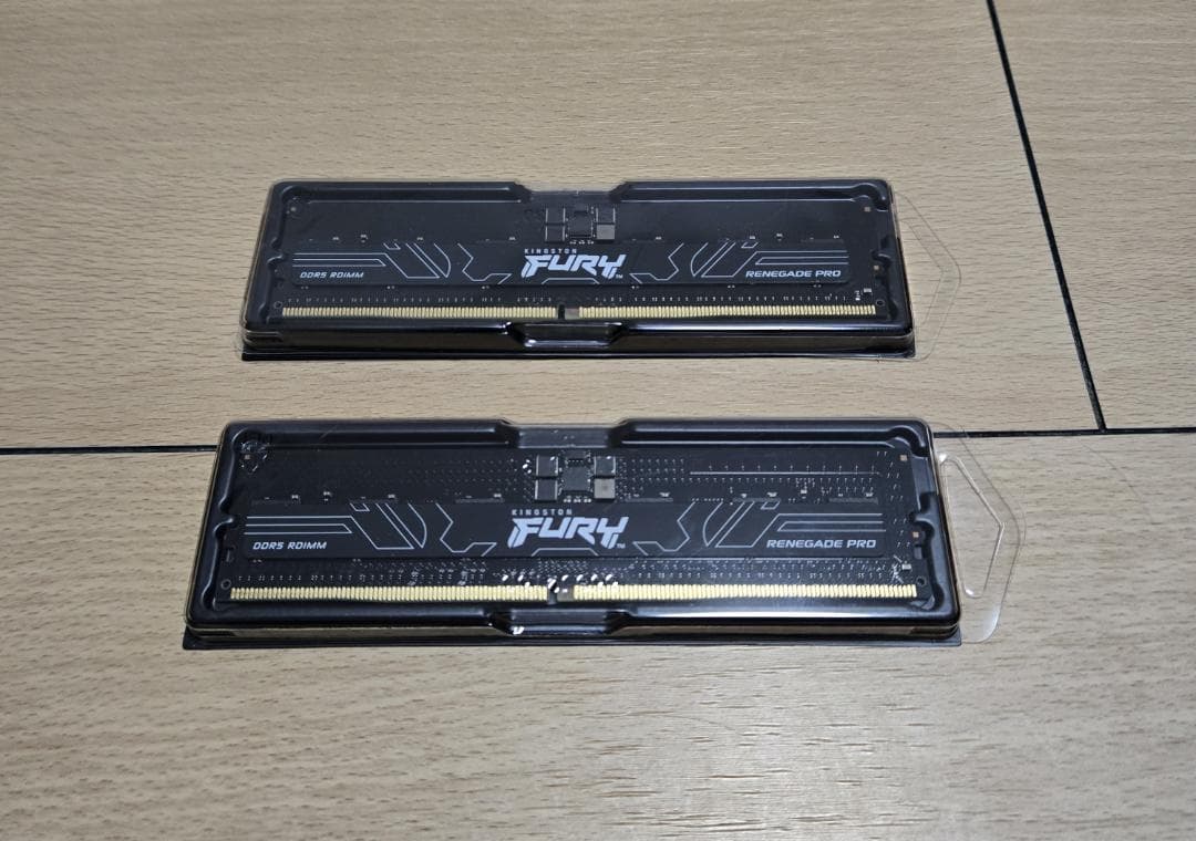 新品未使用 Kingston製 RDIMM DDR5 6000MT/s 32GB