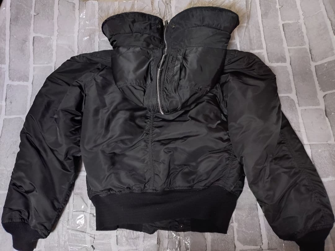 【Mサイズ】【希少ブラック】【N-2B】【アルファ】【ビンテージ美品】USA製