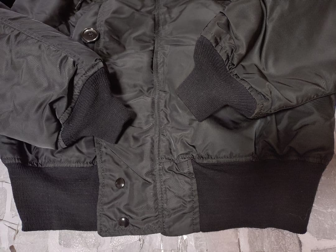 【Mサイズ】【希少ブラック】【N-2B】【アルファ】【ビンテージ美品】USA製