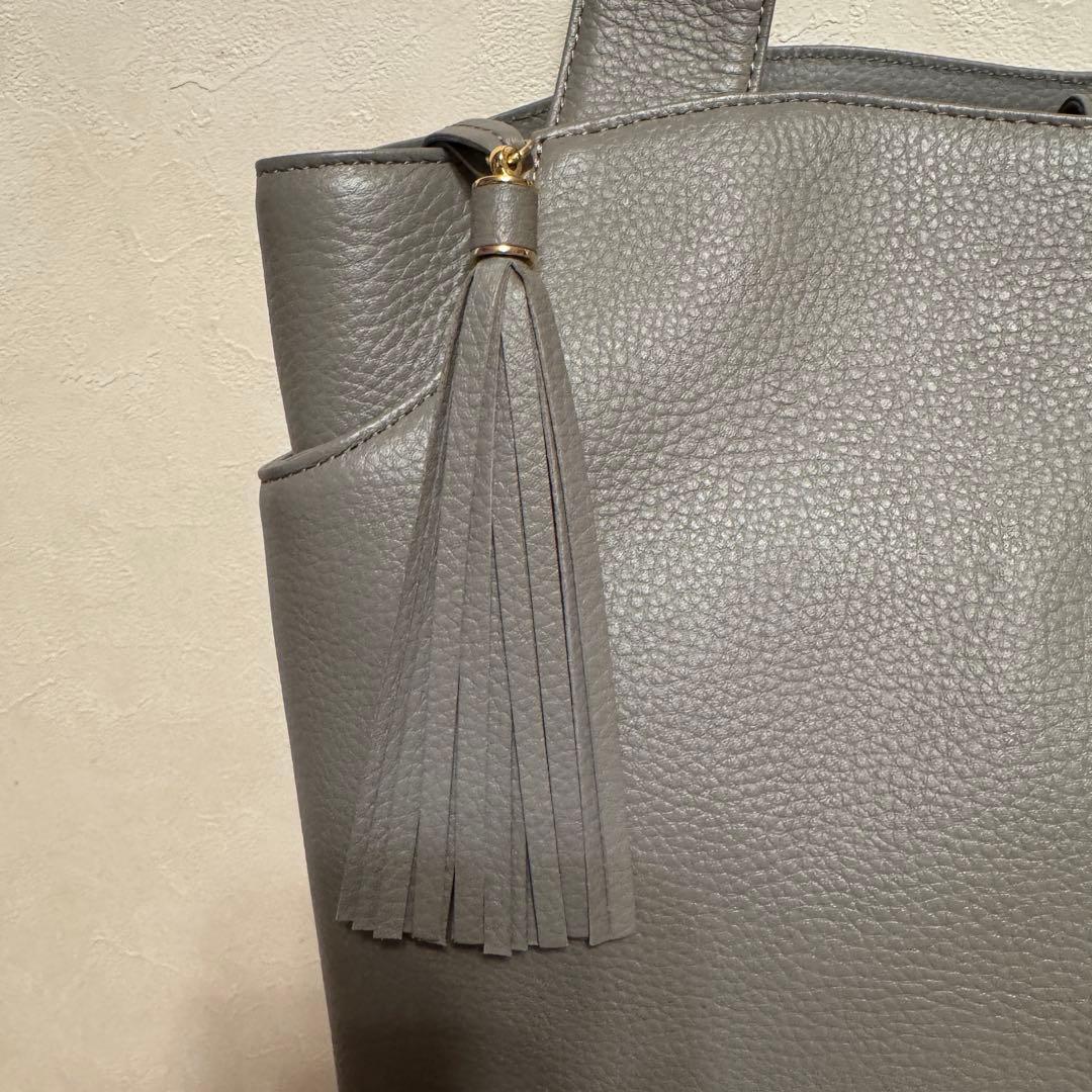 ATAO アタオ ファンクヴィ グレー トートバッグ 美品 値下げ可能