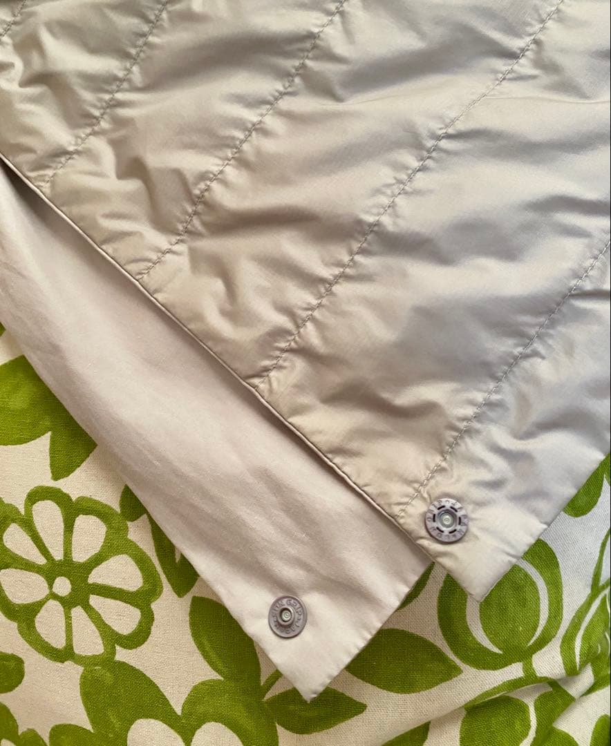 Plantation　ライトリバーダウンコート　薄ベージュ　プランテーション