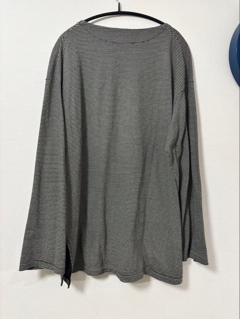 ブラームス blurhms Border Boat-neck Tee 3