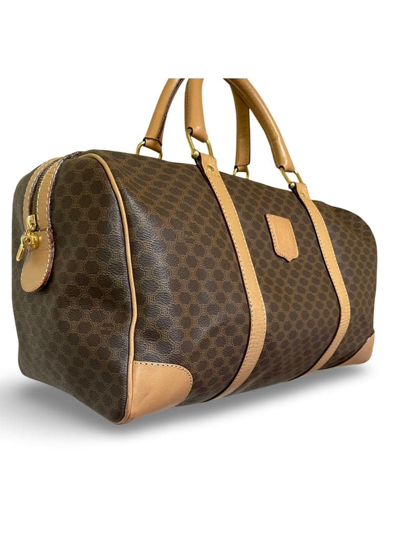 ✨CELINE セリーヌ マカダム ボストンバッグ 旅行鞄 ヴィンテージ