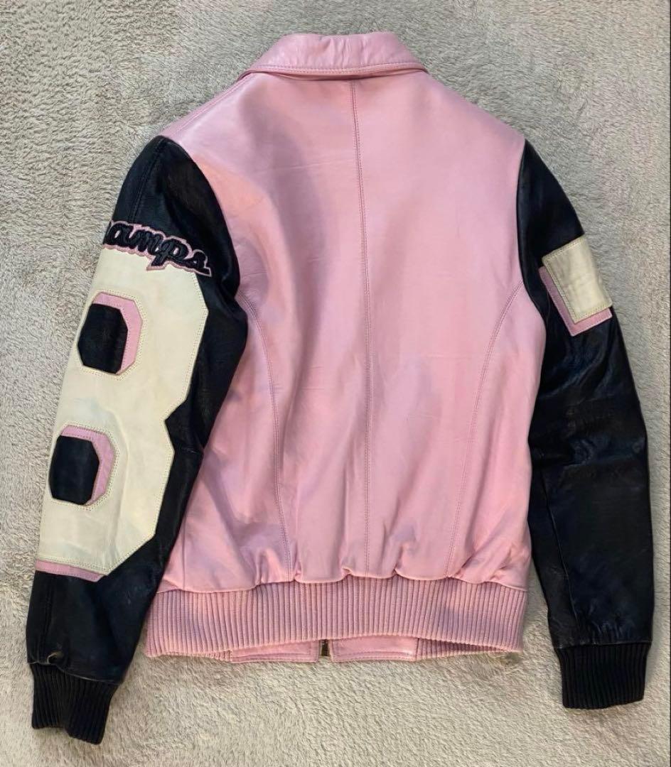 ⭐*︎様 pelle pelle ペレペレ　レザージャケット　ピンク