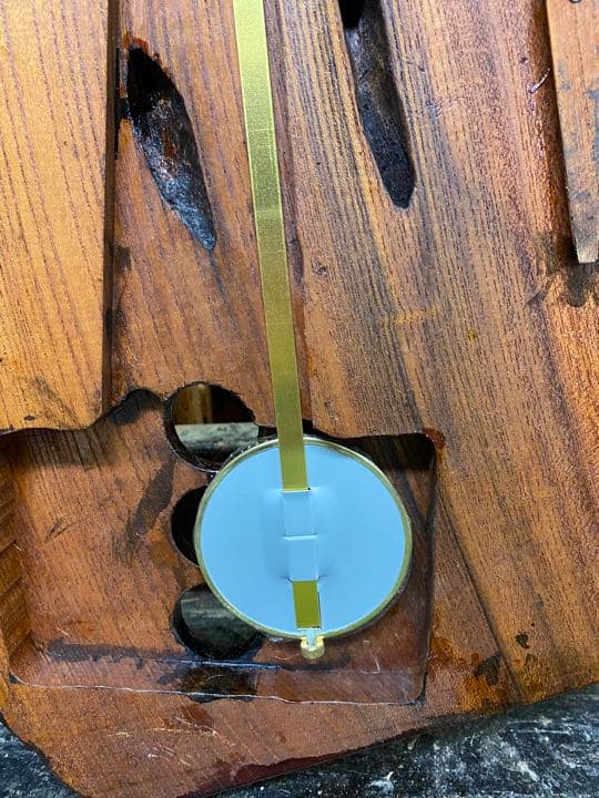 時計　オブジェ　木工　家具　壁掛け時計　インテリア　004