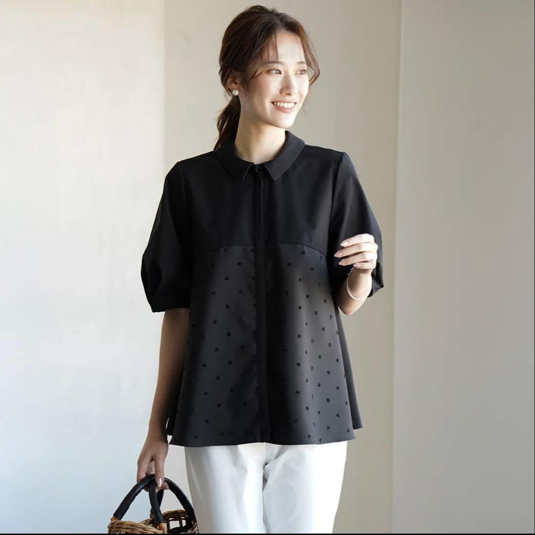 【新品未使用】VIRINA アリスブラウス ブラック