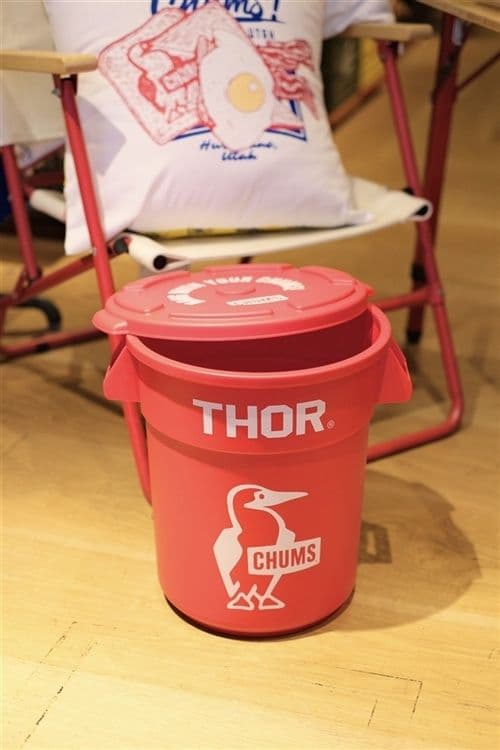 【CHUMS】【THOR】コラボ　ラウンドコンテナ12L