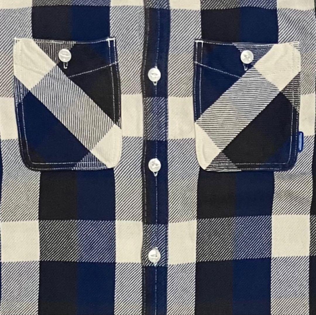 NEIGHBORHOOD　ネイバーフッド　ネルシャツ　総柄シャツ　チェック柄