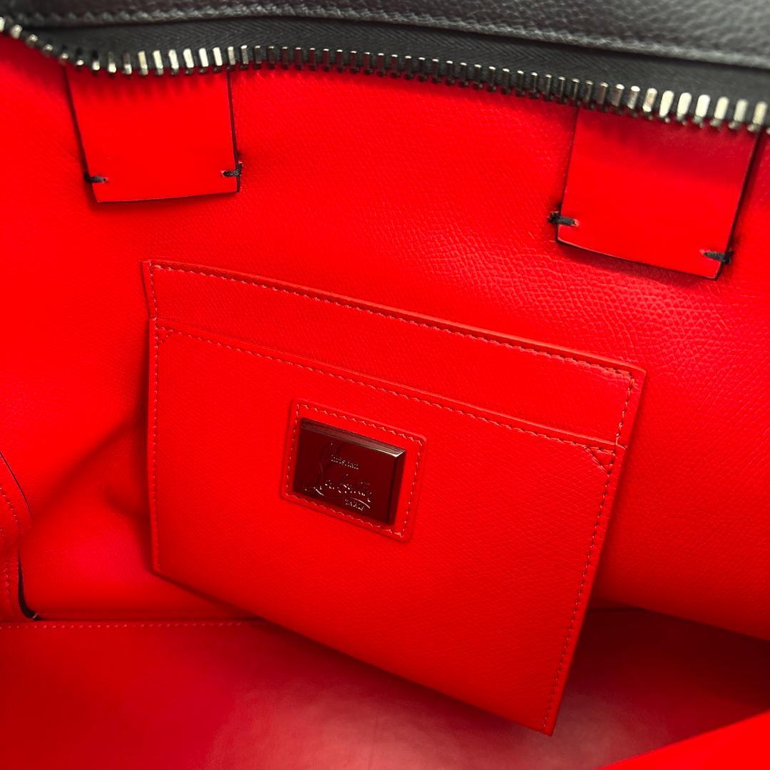 未使用 クリスチャン ルブタン カバイカー トートバッグ メンズ ブラック 黒