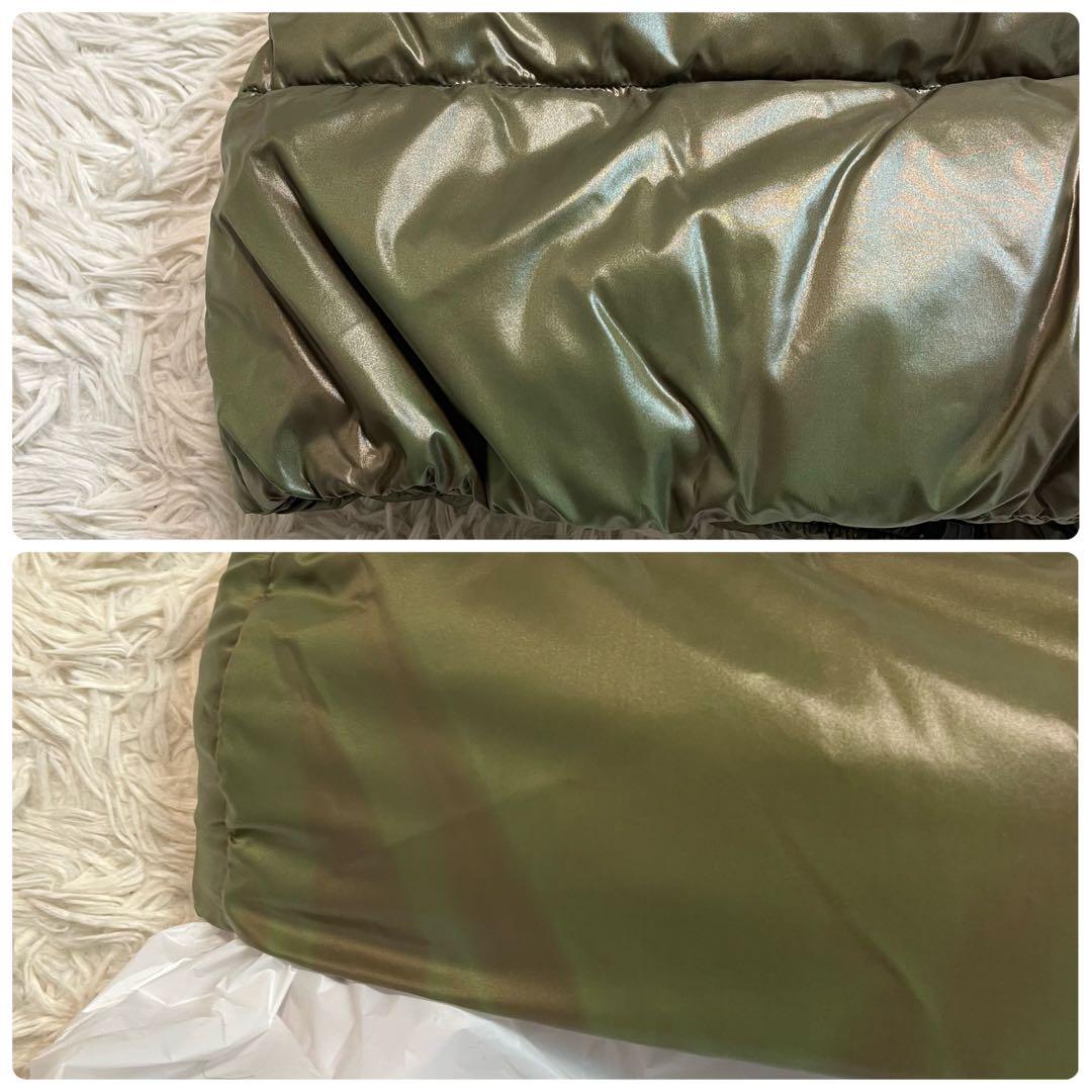 【タグ付き】DUVETICA　ダウンベスト　ラクーンファー　フェザー