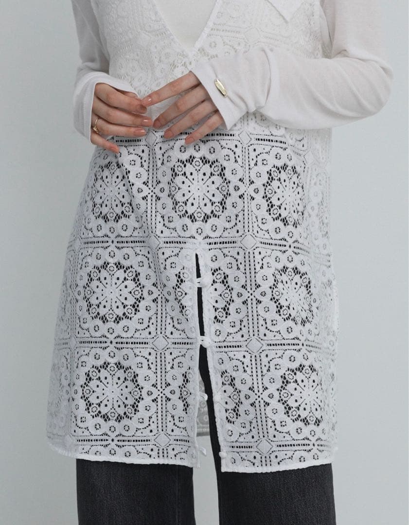 philme lace midi one-piece 大園桃子