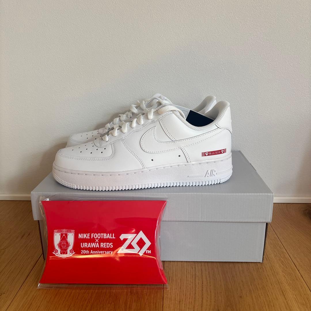 【限定/新品】週末値下げ！浦和レッズNikeAirForce 1 （25.5㎝）