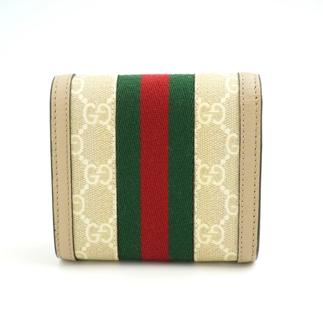 ✨新品未使用・箱付き✨　GUCCI ミニ財布　マーモント　シェリーライン　GG