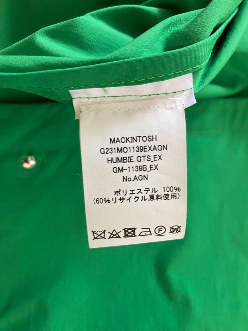 MACKINTOSH HUMBIE 38 ステンカラーコート