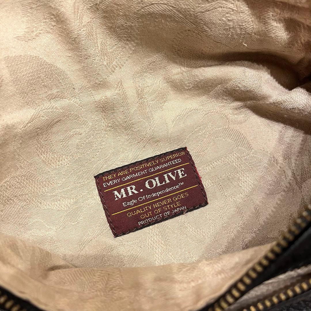 m*i様 MR.OLIVE E.O.I ボディバッグ BLACK ミスターオリー