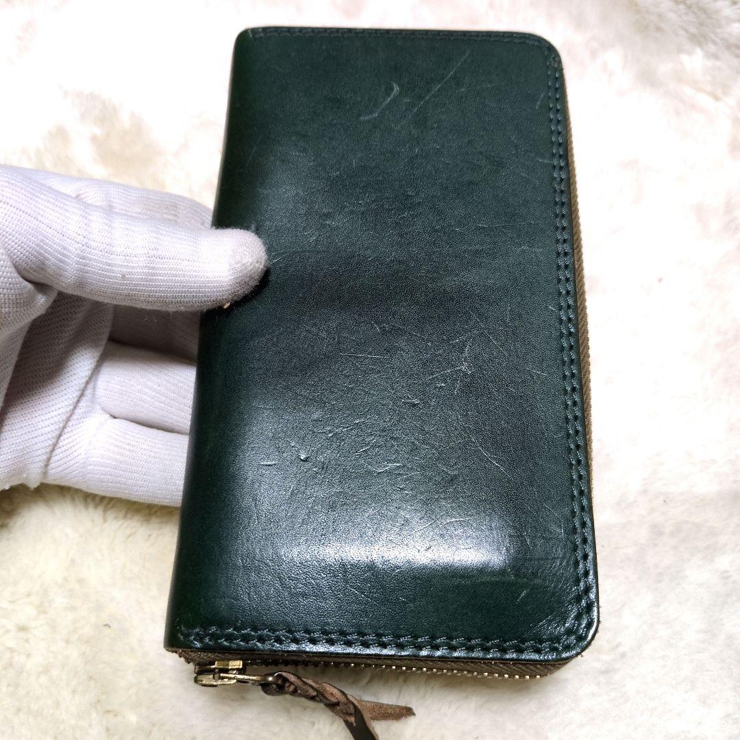 BrownBrown　ブラウンブラウン　ミドルウォレット　ラウンド長財布