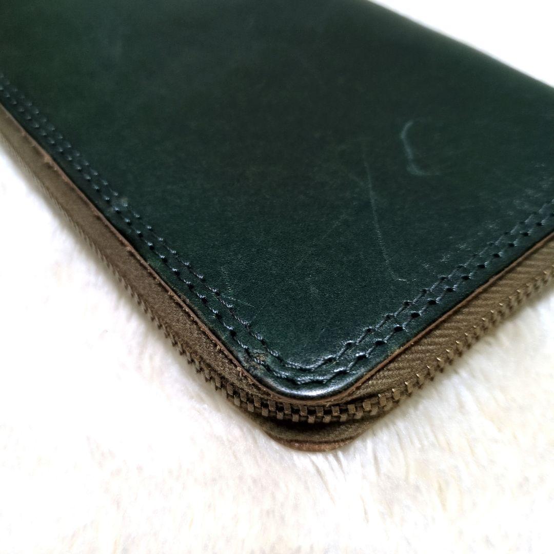 BrownBrown　ブラウンブラウン　ミドルウォレット　ラウンド長財布