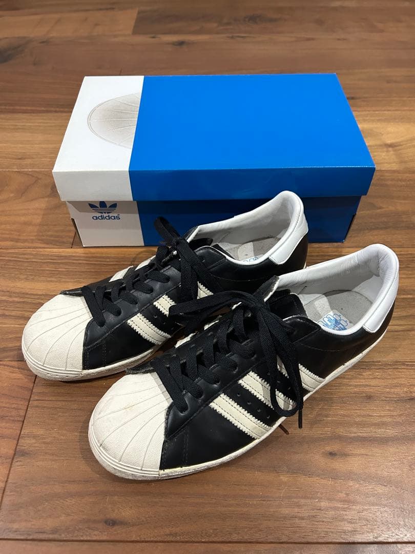靴 adidas SUPERSTAR 80s VINTAGE DX 28cm
