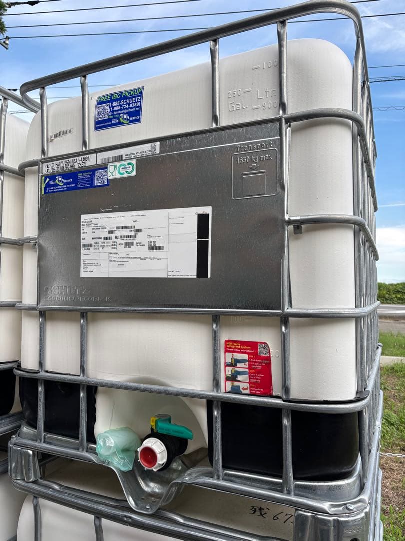 最終セールIBCタンク1000リットル（中古品）