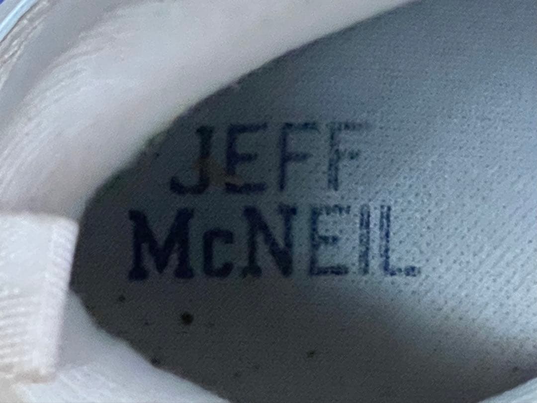 Jeff McNeil ゲーム実使用サイン入りシューズ　MLB