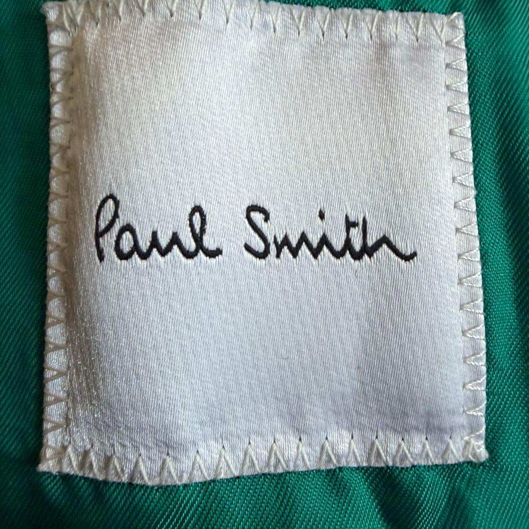 【美品】ポールスミス　MA-1 ブルゾン　マルチストライプ　ゴールド金具　M