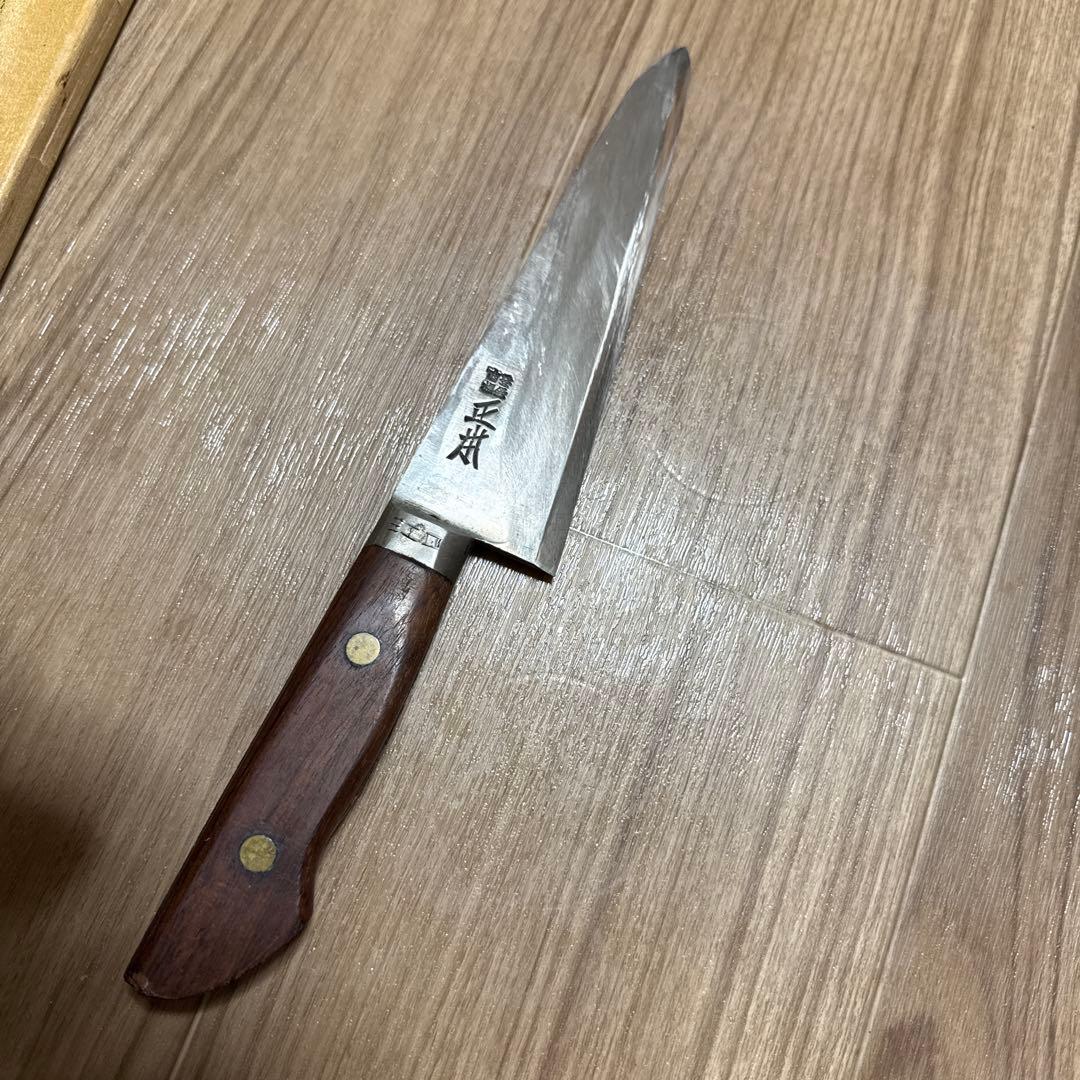 正本　骨スキ　包丁　刃渡り17cm