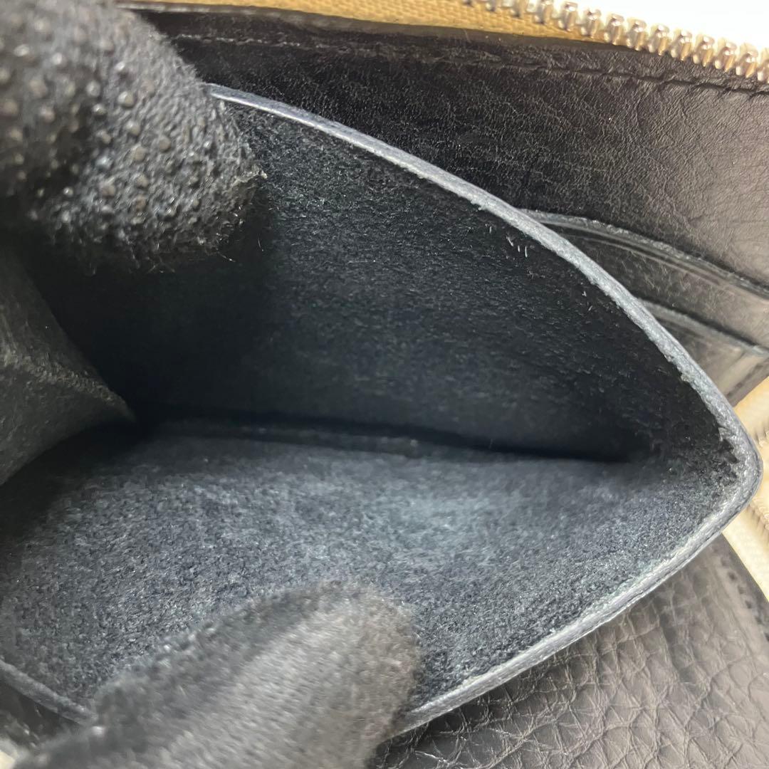 極美品 エンダースキーマ 本革 レザー ケース カードケース ブラック