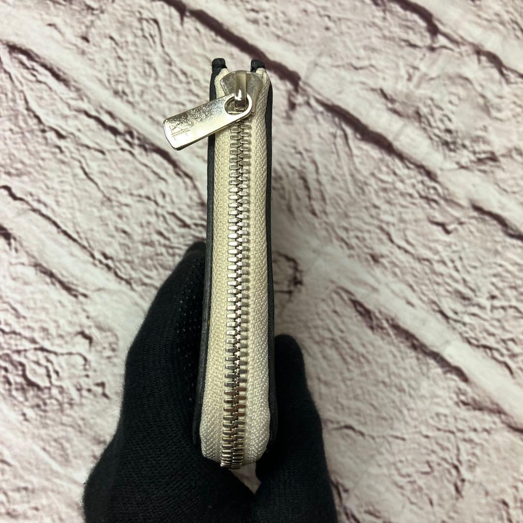 極美品 エンダースキーマ 本革 レザー ケース カードケース ブラック