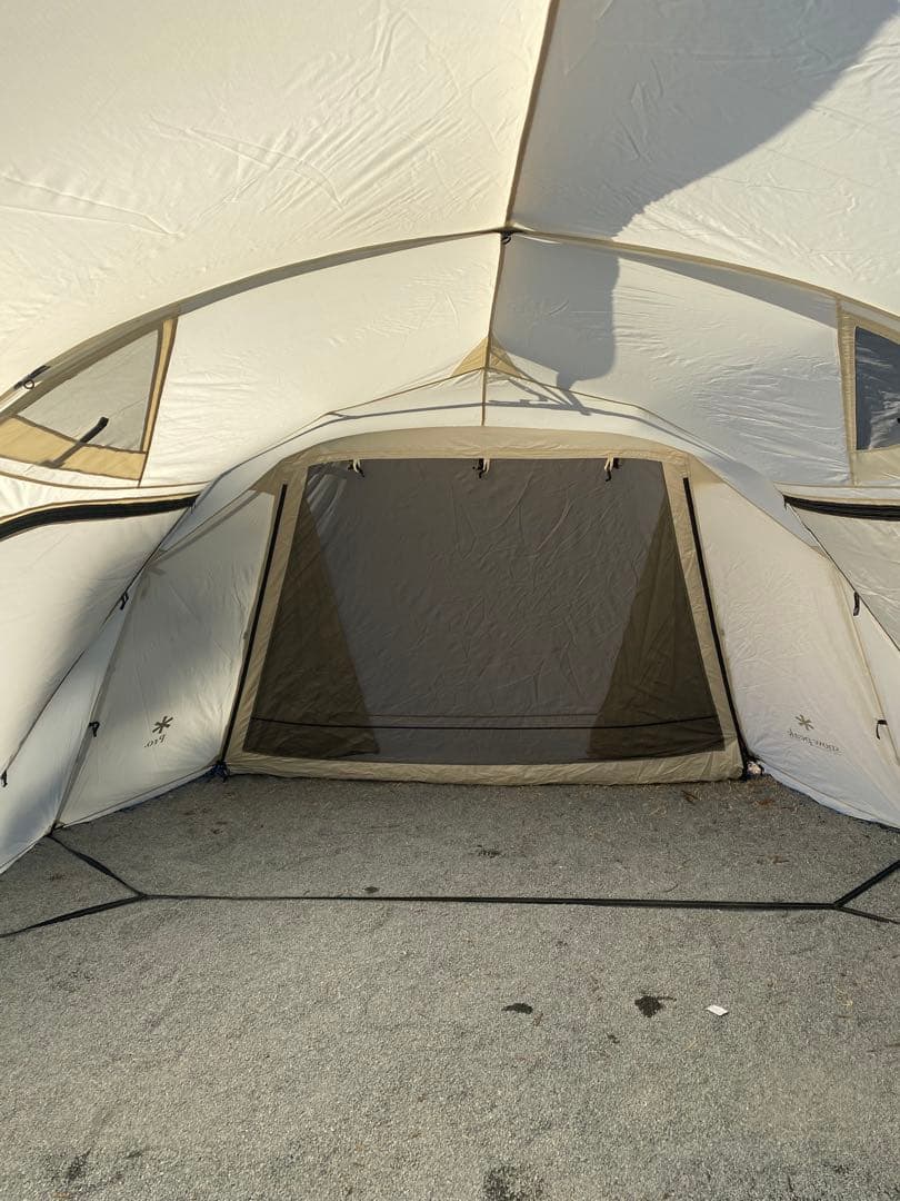 雪峰祭ランドロックPro アイボリー　専用マット、シート付　インナーテント未使用