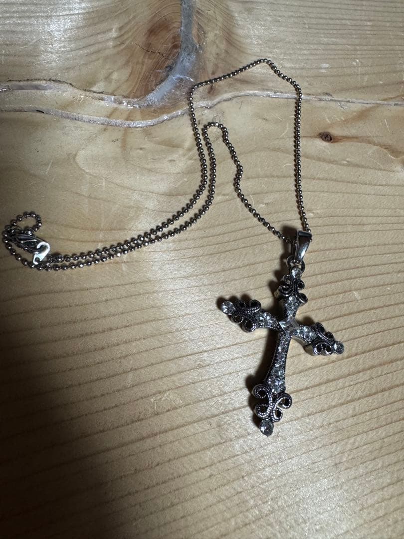 Vintage 925 クロス　ネックレス