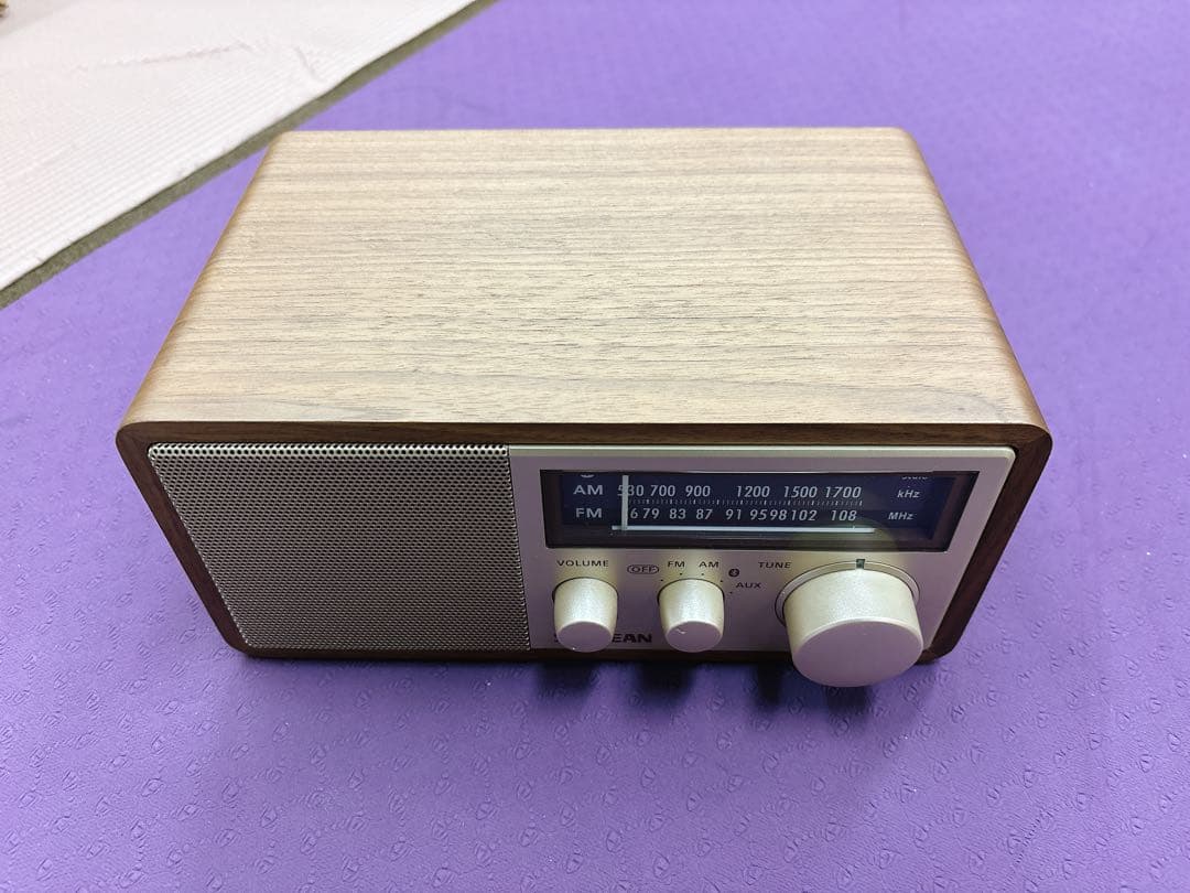 【SANGEAN】FM/AMラジオ対応 ブルートゥーススピーカー WR-302