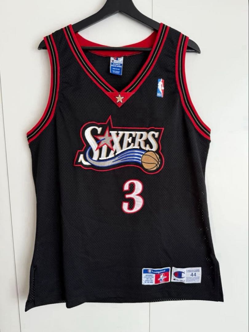 NBA 76ers アイバーソン　3 オーセンティック　ユニフォーム　L