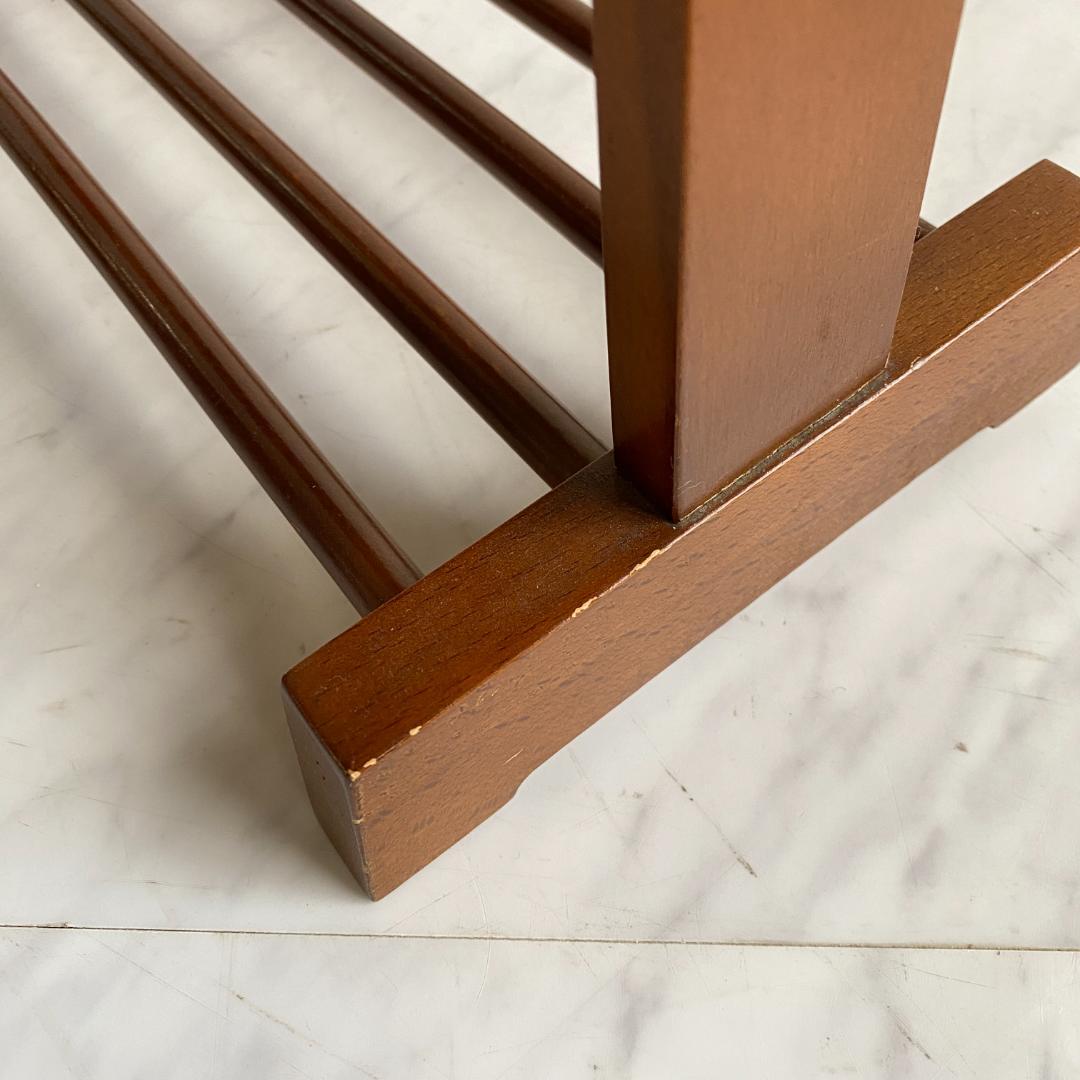 昭和レトロ カリモク オールドカリモク スリッパラック 多目的ラック 中古