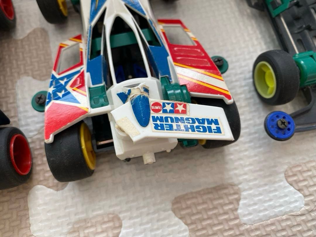 【当時物】ミニ四駆 まとめ売り 11台セット レッツ&ゴー世代　ボックス付