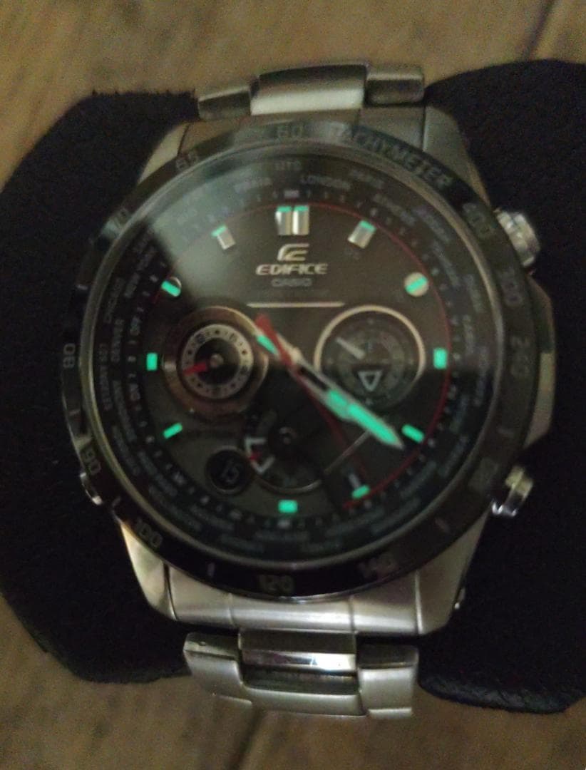 美品　EQW-M1000D 電波ソーラー カシオ　タフソーラー エディフィス