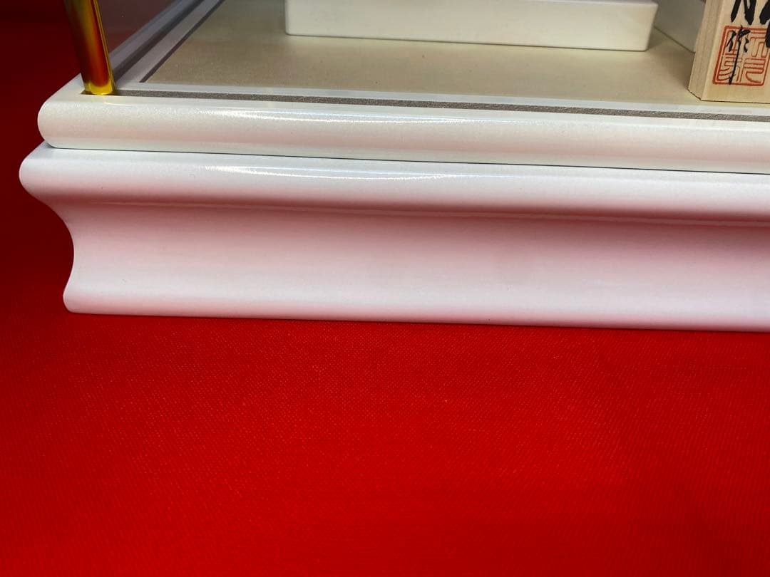 東京久月　木目込み人形　ほのか立ち親王飾り・杉田明十志　原作・木目込み　新井久夫