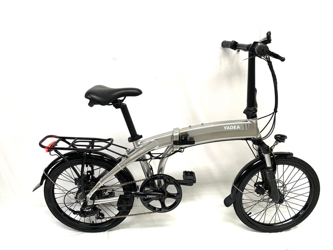 【即乘】送料無料 YADEA ディスク式MTB 折り畳み電動自転車 動作確認済