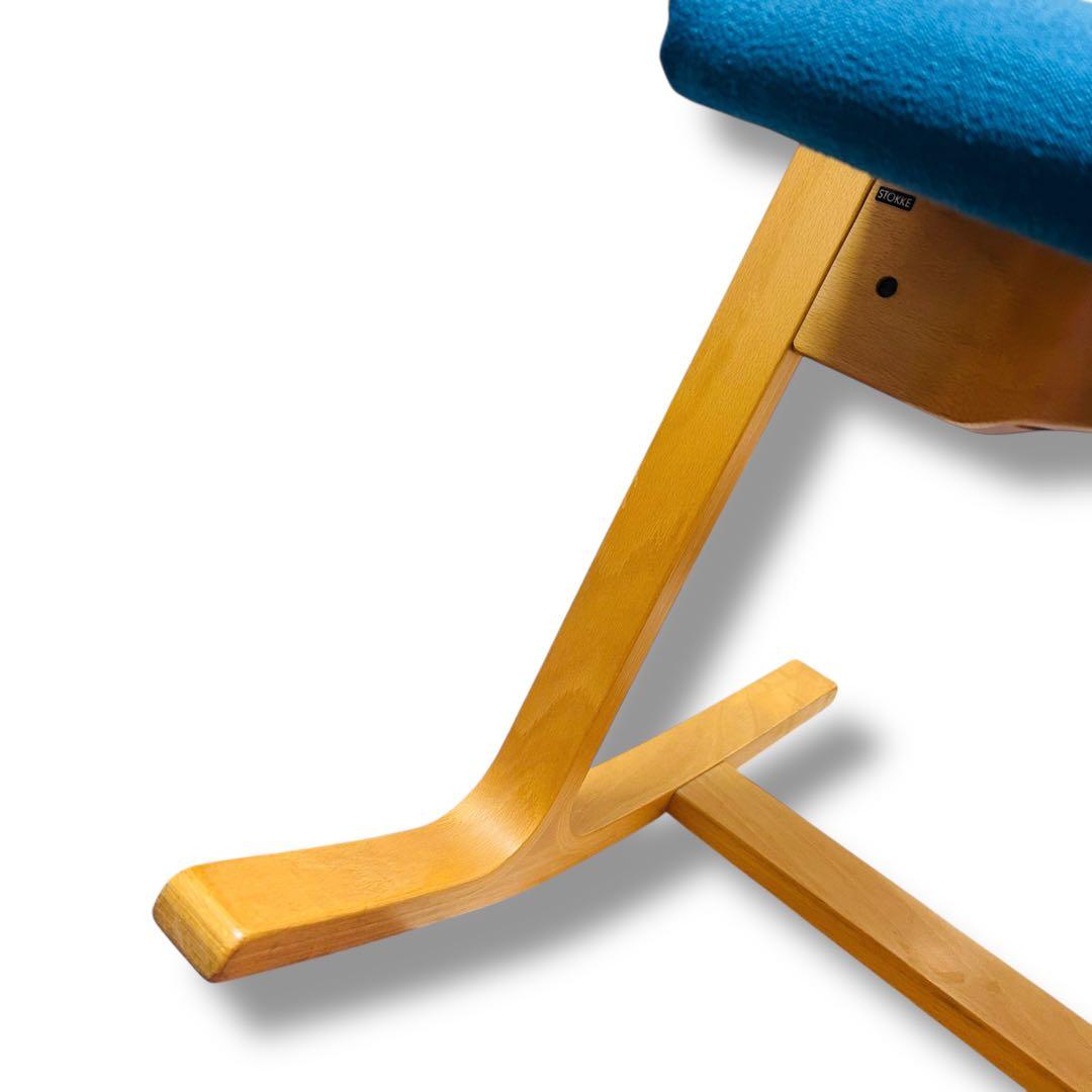 【希少廃盤品】STOKKE VARIER ACTULUM バランスチェア ブルー