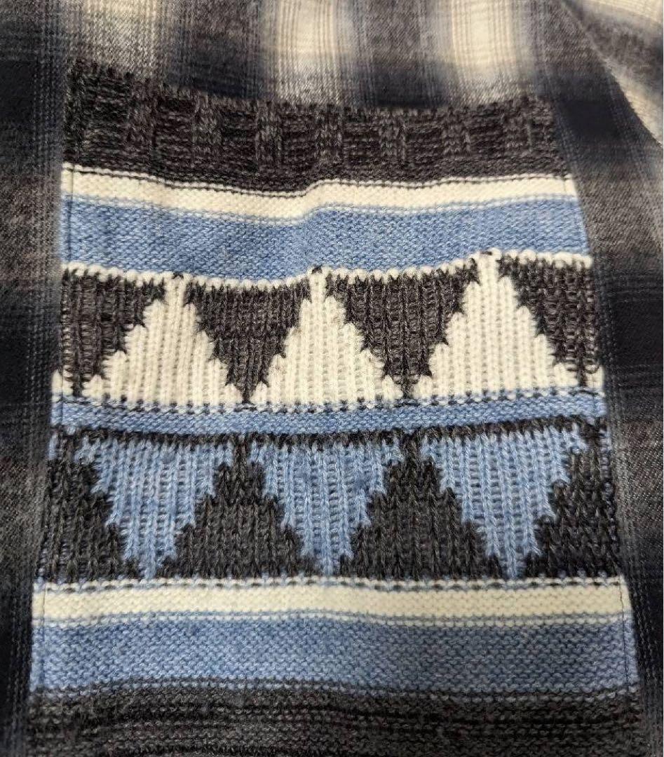 β (Women) オンブレーシャギーロングシャツ