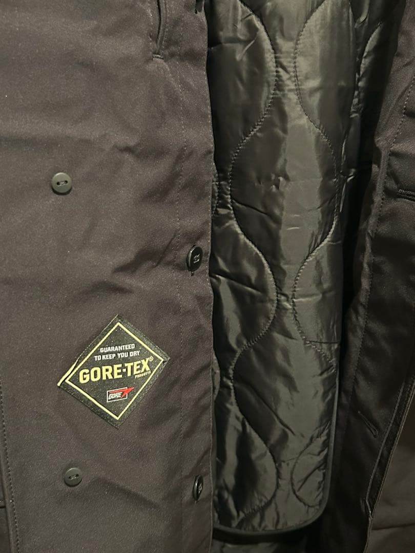 DURBAN GORE-TEX ブラックコート Mサイズ ライナー付き 新品