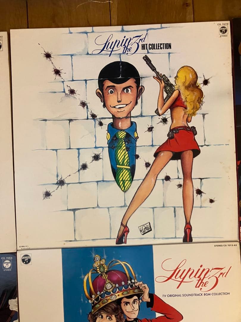 8枚セット　ルパン三世　レコード　大野雄二 まとめ売り