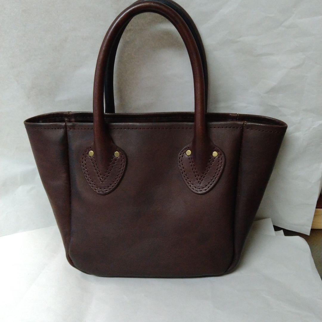 Vascoトートバッグ　ハンドバッグミニ小さめ（vs-269L)ブラウン