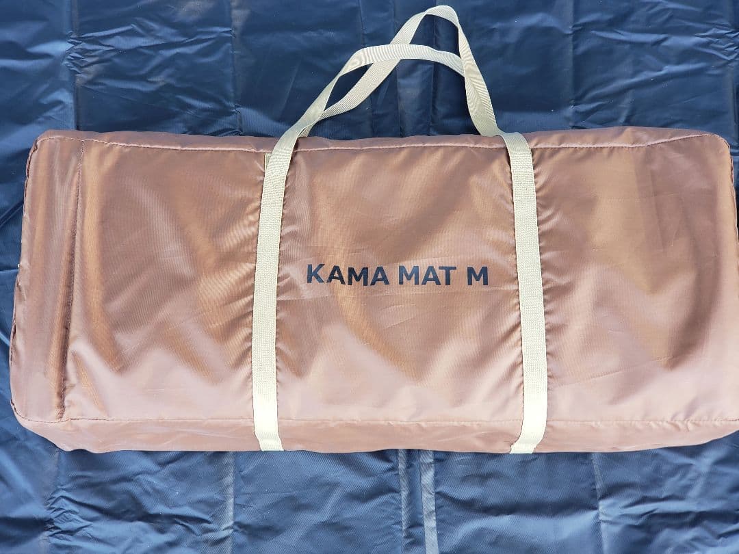 DODカマボコテント3M(カーキ)+専用マットシートセット 中古